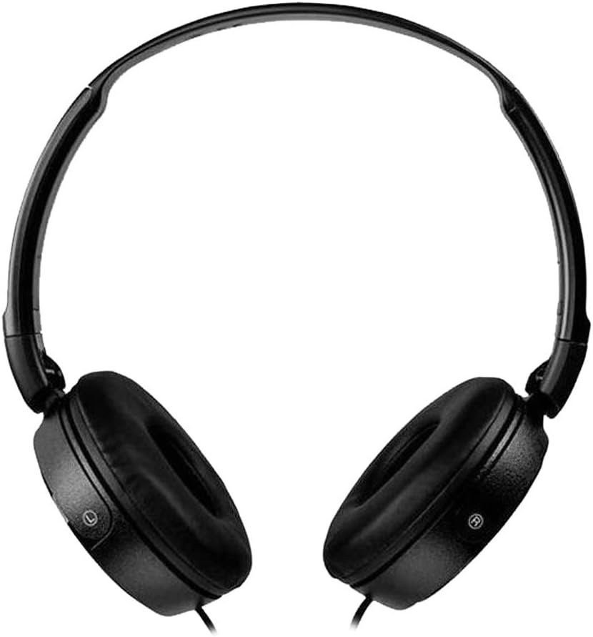 Auriculares on-ear Sony MDR-ZX110 con cable en color negro