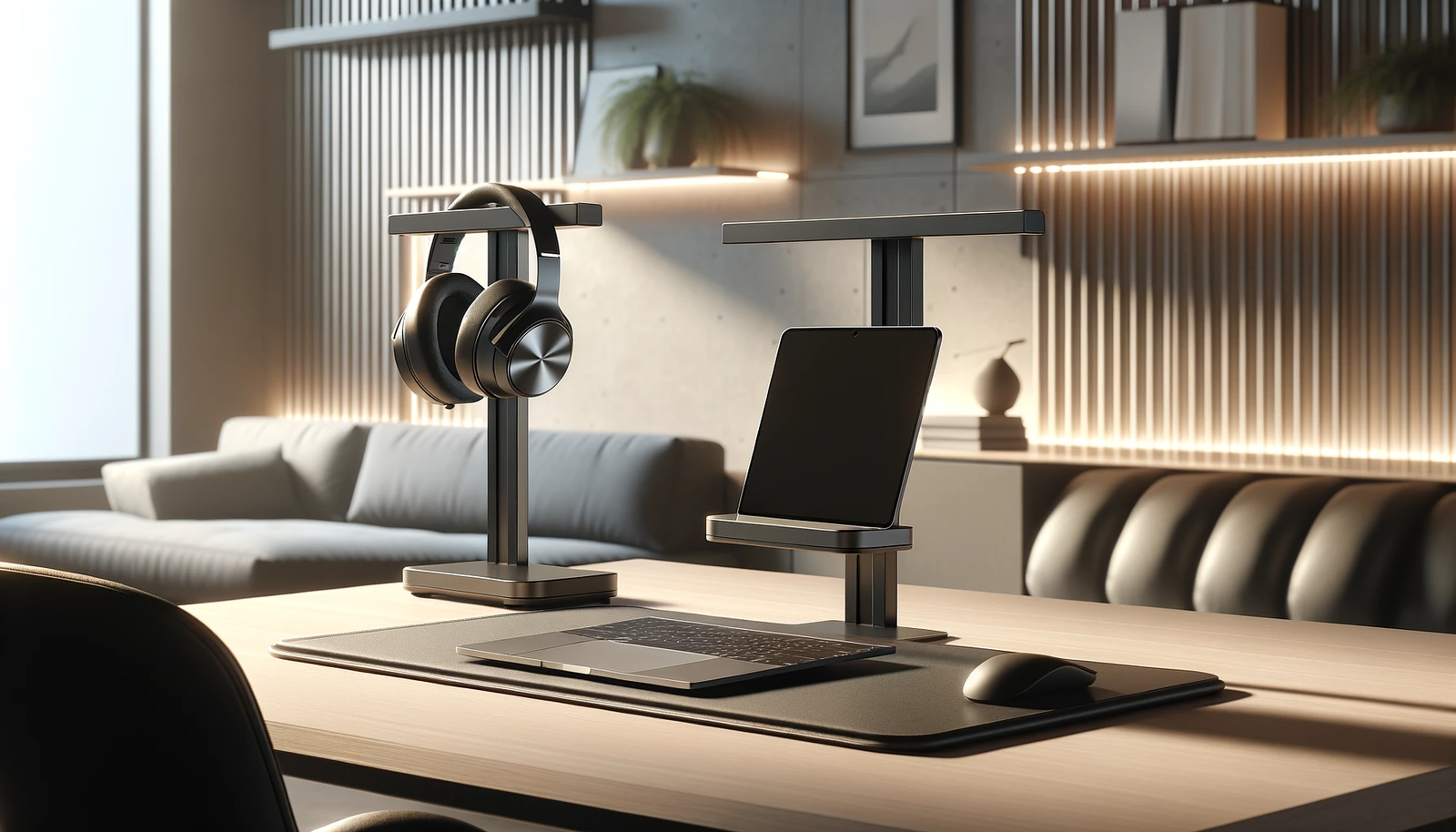 Descubre el Soporte Universal New Bee Para Auriculares y el Soporte para Computadora Portátil UANUO